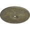 Ekena Millwork Galveston Ceiling Medallion (Canopies up to 5 7/8"), 51"OD x 3 5/8"ID x 3 3/8"P, Witch Hazel Crackle CM51GLWHC - alternate 4